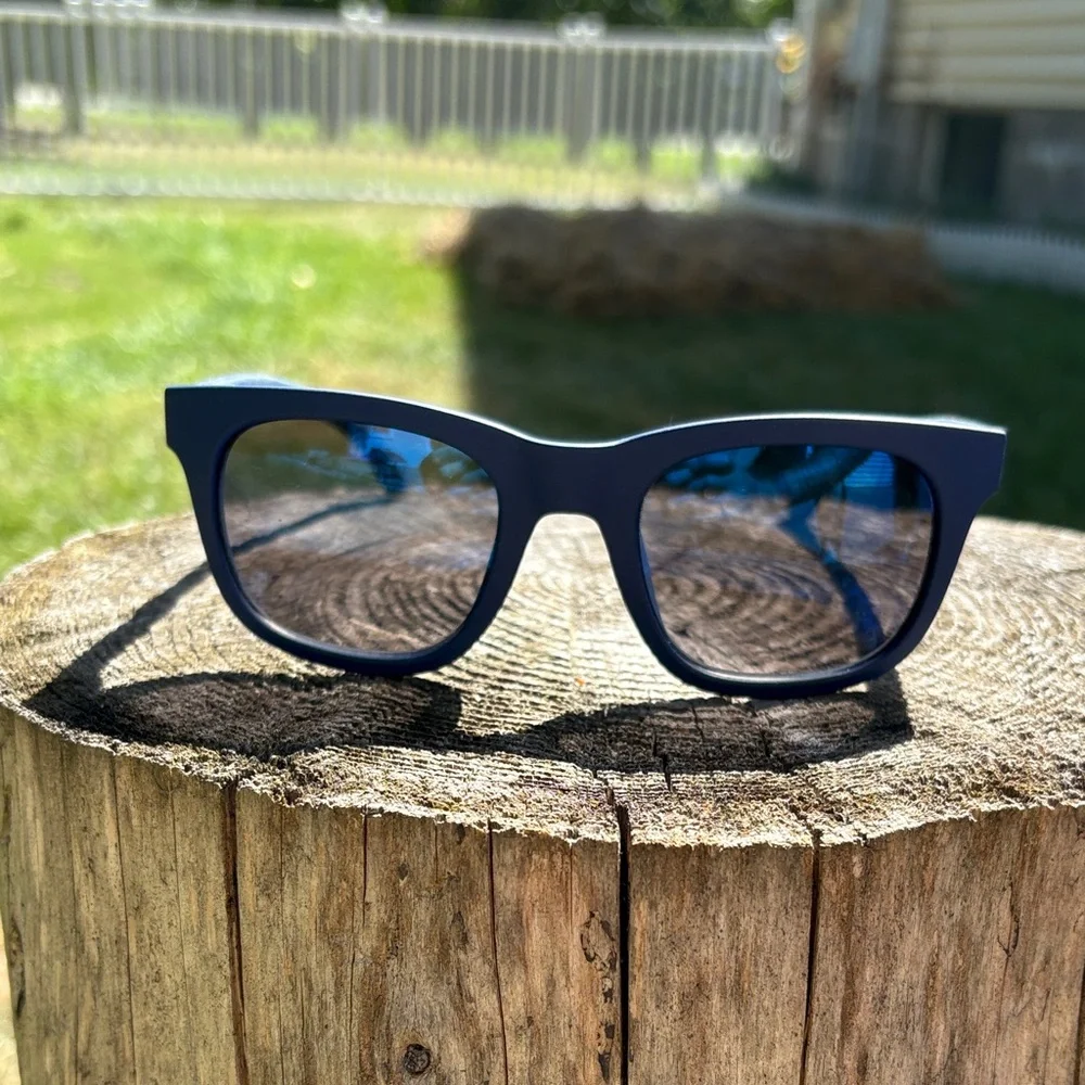Calvin Klein Navy Sunglasses